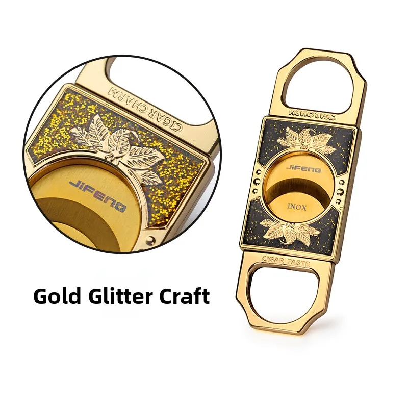 Portable Stainl Steel Cigar Scissors JIFENG Wind Seasoning Tobacco Le Pattern Cact Carry-On Luxury Cigarette Cutter
Portable Stainl Steel Cigar Scissors JIFENG Wind Seasoning Tobacco Le Pattern Cact Carry-On Luxury Cigarette Cutter