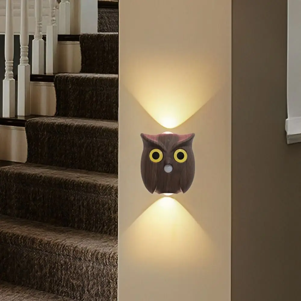 Rechargeable Smart Sensor Night Light Adjustable Brightness Color Wall Lamp Owl Table Lamp Intelligent Charging Magnetic Base
Rechargeable Smart Sensor Night Light Adjustable Brightness Color Wall Lamp Owl Table Lamp Intelligent Charging Magnetic Base