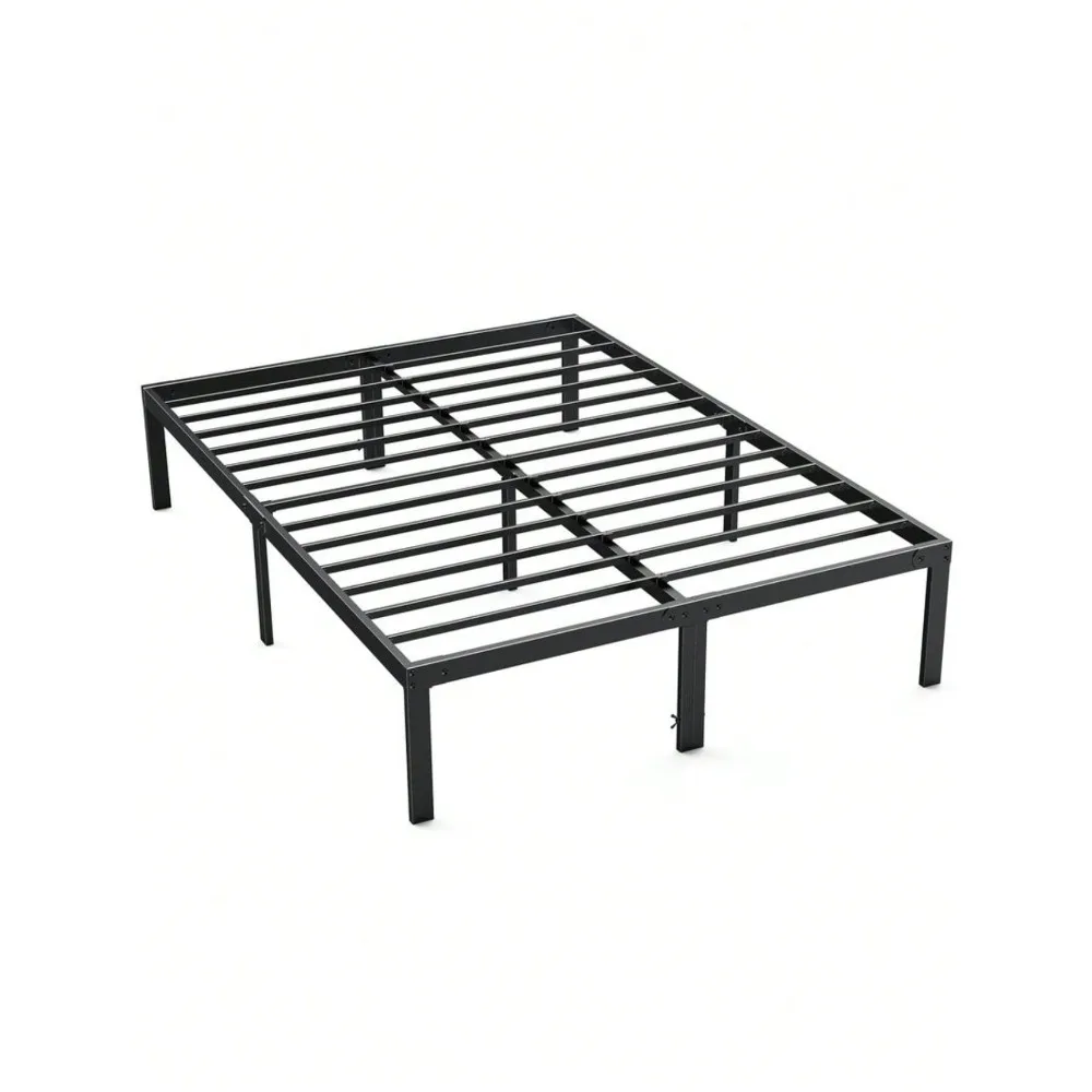 Twin Bed Frame,Heavy Duty Metal Platform Bed Frames With Storage Space Under Frame, 14 Inches, No Box Spring Needed
Twin Bed Frame,Heavy Duty Metal Platform Bed Frames With Storage Space Under Frame, 14 Inches, No Box Spring Needed