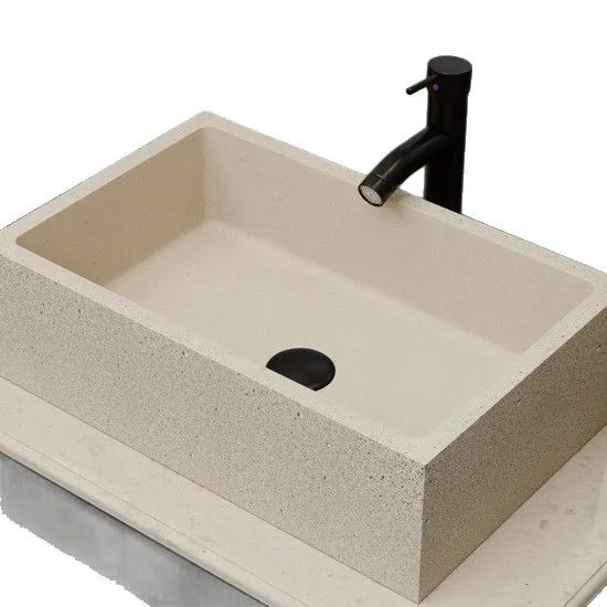 Раковина из терраццо ручной работы, прозрачная бетонная раковина, художественная раковина для умывания
Раковина из терраццо ручной работы, прозрачная бетонная раковина, художественная раковина для умывания