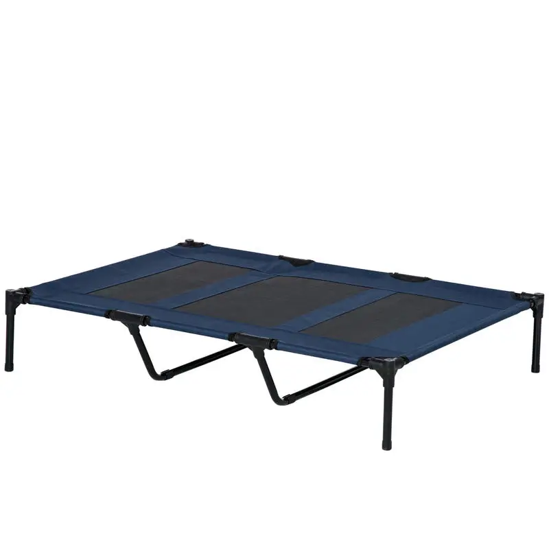 PawHut 48" x 36" Elevated Breathable Dog Bed w/ Carry Bag Dark Blue
PawHut 48" x 36" Elevated Breathable Dog Bed w/ Carry Bag Dark Blue