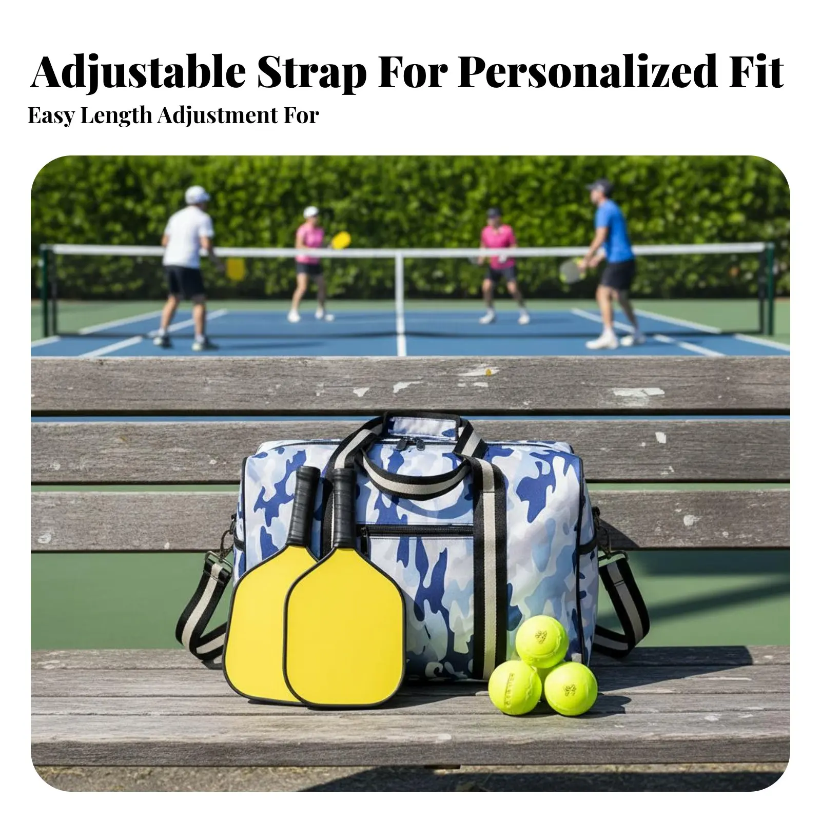 Pickleball Paddle Bag Adjustable Strap Crossbody Pickleball Pouch Single Shoulder Paddle Case External Pocket for Outdoor
Pickleball Paddle Bag Adjustable Strap Crossbody Pickleball Pouch Single Shoulder Paddle Case External Pocket for Outdoor