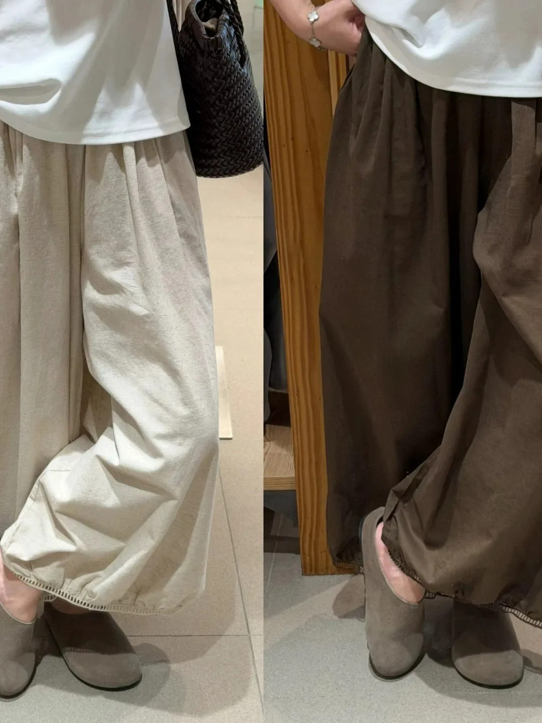 Summer 2026 plus Size Lantern Pants Coffee Color Casual Loose Fit High Waist Wide Leg Versatile Nine-Piece Comfortable Fashio...
Summer 2026 plus Size Lantern Pants Coffee Color Casual Loose Fit High Waist Wide Leg Versatile Nine-Piece Comfortable Fashio...