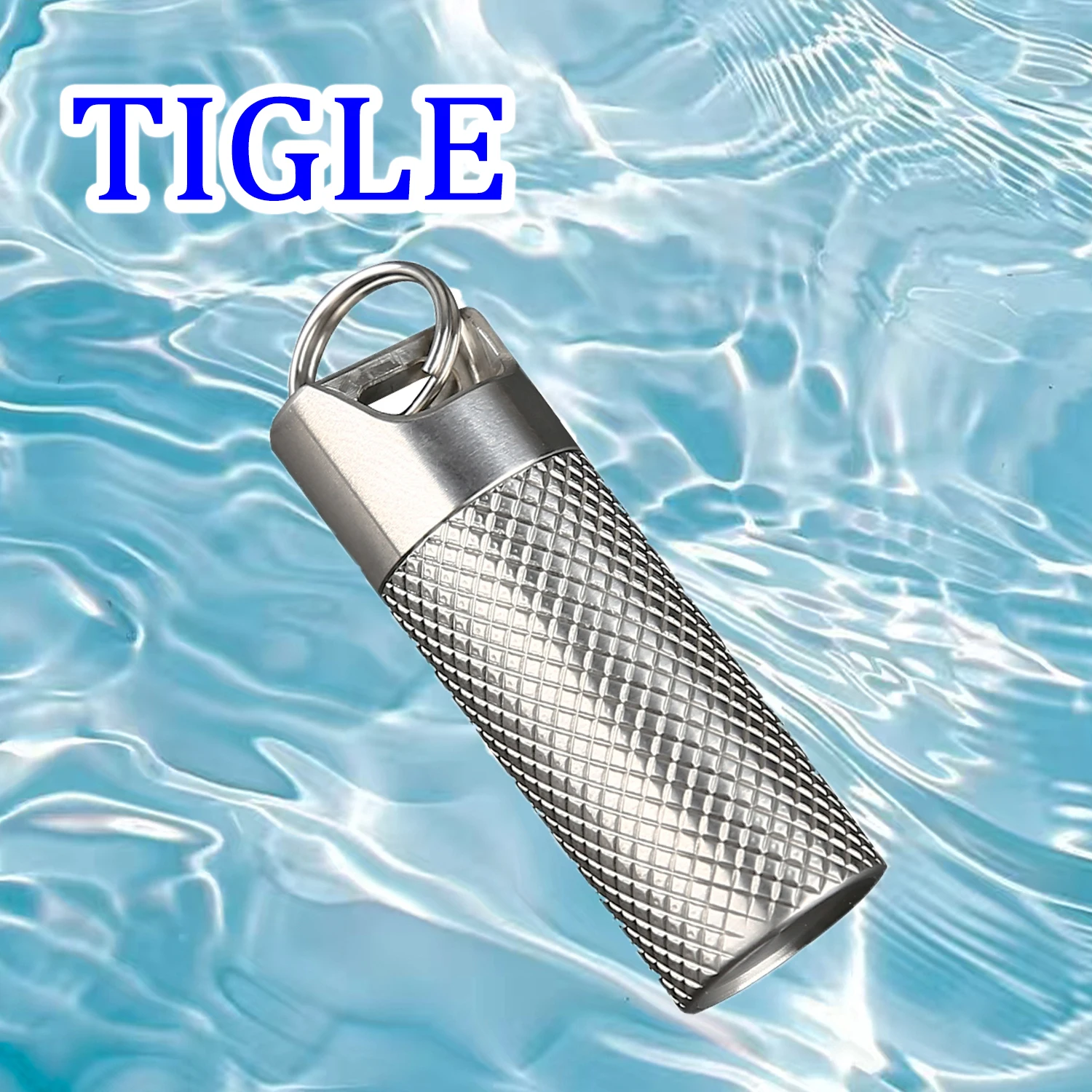 Titanium Alloy Medium Size Sealed Bottle Outdoor Small Tools Emergency Drug Storage Silvery With Rubber Ring
Titanium Alloy Medium Size Sealed Bottle Outdoor Small Tools Emergency Drug Storage Silvery With Rubber Ring