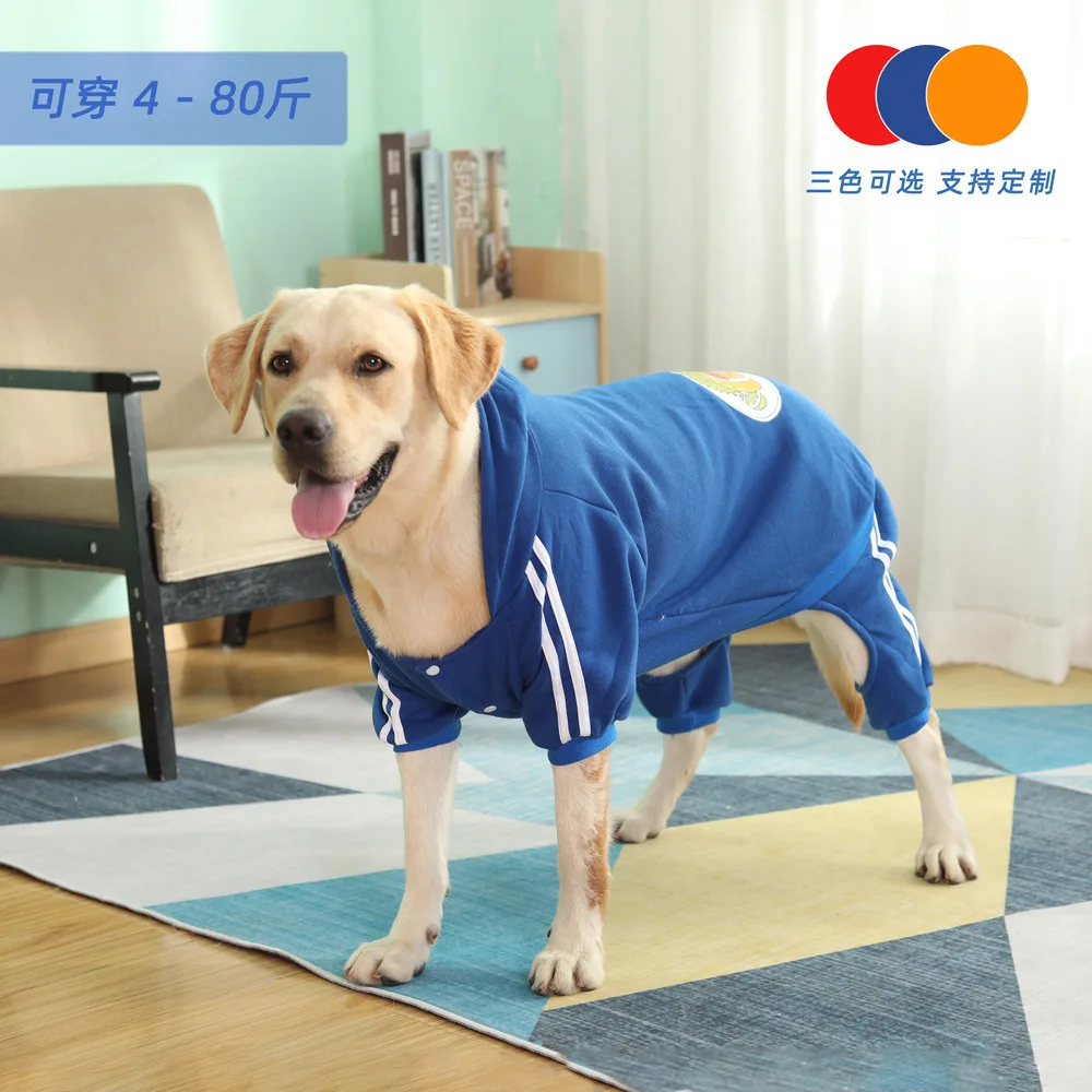 Small, medium and large dogs Spring, autumn and winter hooded sweater Golden Retriever Labrador Corgi designer dog clothes
Small, medium and large dogs Spring, autumn and winter hooded sweater Golden Retriever Labrador Corgi designer dog clothes