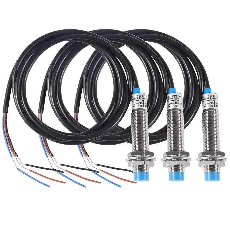 Detection distance Normally closed detection NPN NC DC 10-30v unshielded cylindrical M12 inductive proximity switch sensor
Detection distance Normally closed detection NPN NC DC 10-30v unshielded cylindrical M12 inductive proximity switch sensor