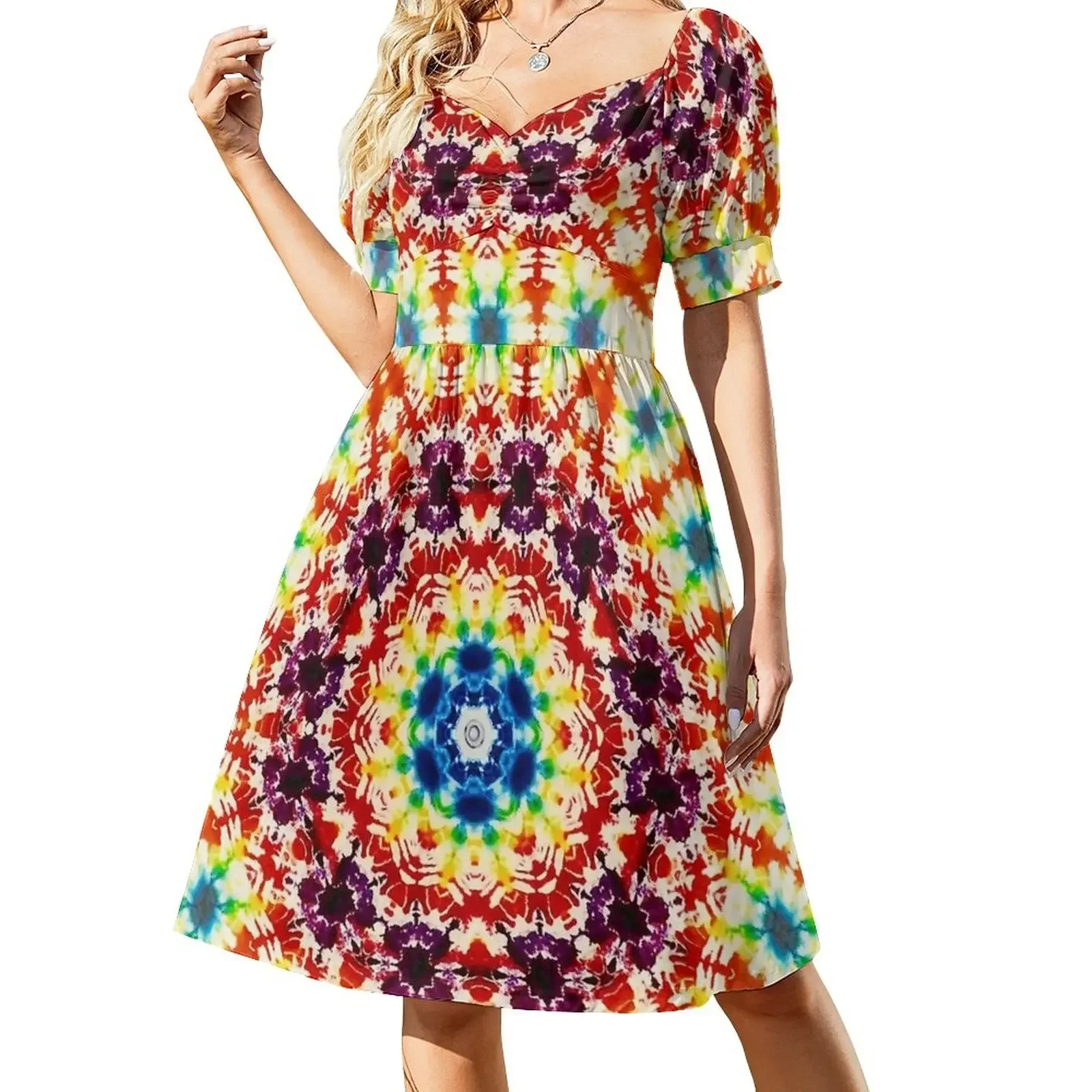 Rainbow Star VI Short-Sleeved Dress ladies dresses for special occasion women's summer dress 2025
Rainbow Star VI Short-Sleeved Dress ladies dresses for special occasion women's summer dress 2025
