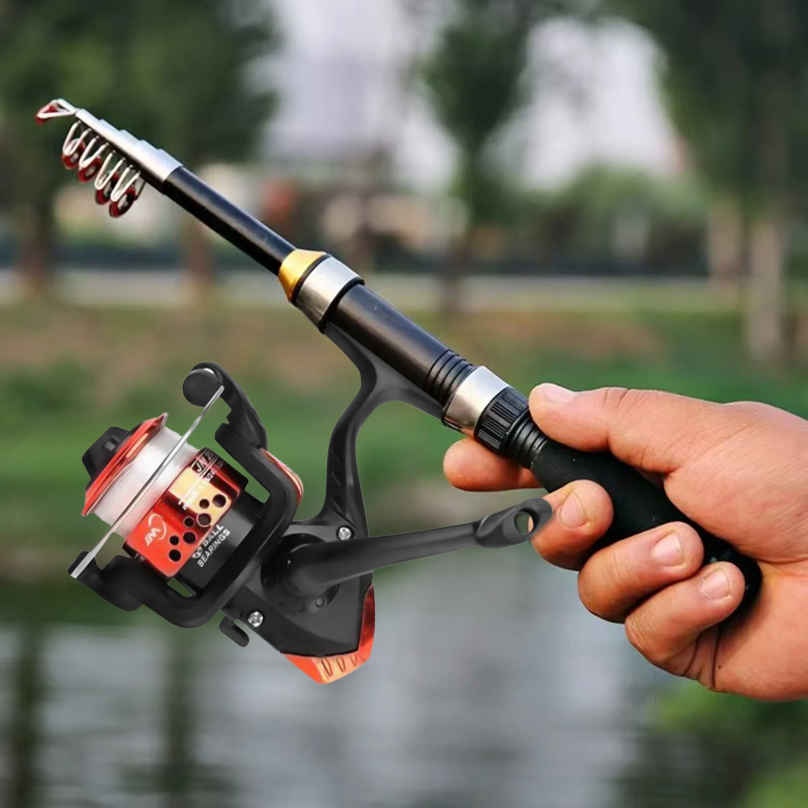 Portable 1.9m Telescopic Fishing Rod Ultralight Fiberglass Sea Pole Winter Outdoor Ice Fishing Tackles Mini Fishing Rod
Portable 1.9m Telescopic Fishing Rod Ultralight Fiberglass Sea Pole Winter Outdoor Ice Fishing Tackles Mini Fishing Rod