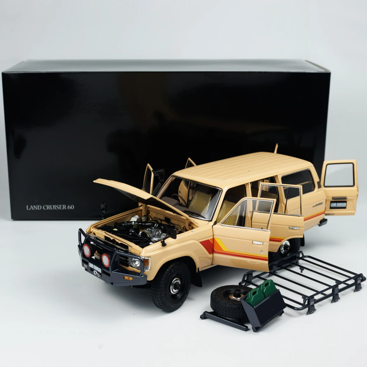 Kyosho 1:18 Land Cruiser 60 Alloy Die-Cast Car Model For Collection and Investment Viewing and Display Gifts Adult Metal Car
Kyosho 1:18 Land Cruiser 60 Alloy Die-Cast Car Model For Collection and Investment Viewing and Display Gifts Adult Metal Car