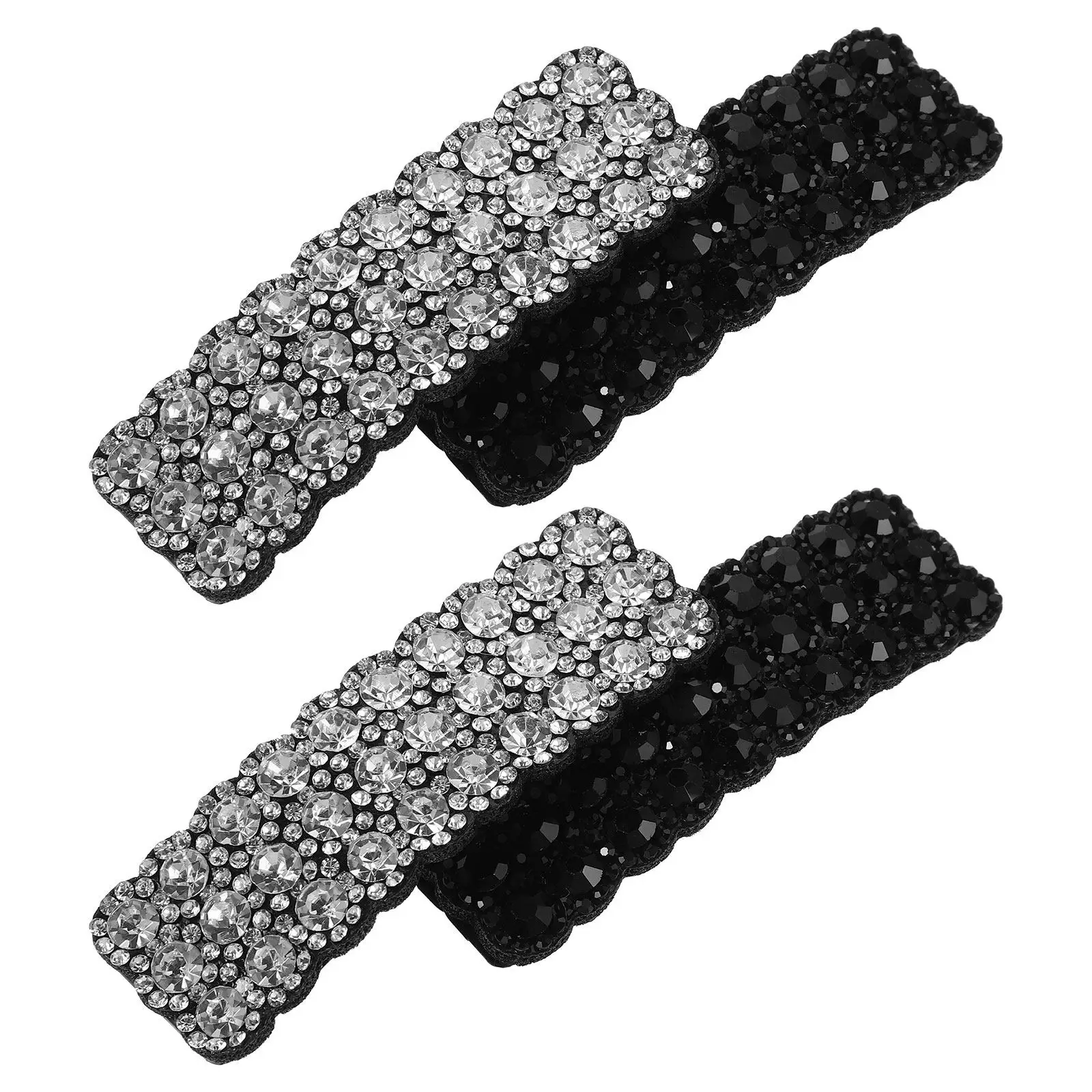 2Pairs Crystal Hair Clips Wedding Rhinestone Claw Barrettes Sparkly Bangs Snap Clips Bridal Hair Accessories for Party Styling
2Pairs Crystal Hair Clips Wedding Rhinestone Claw Barrettes Sparkly Bangs Snap Clips Bridal Hair Accessories for Party Styling