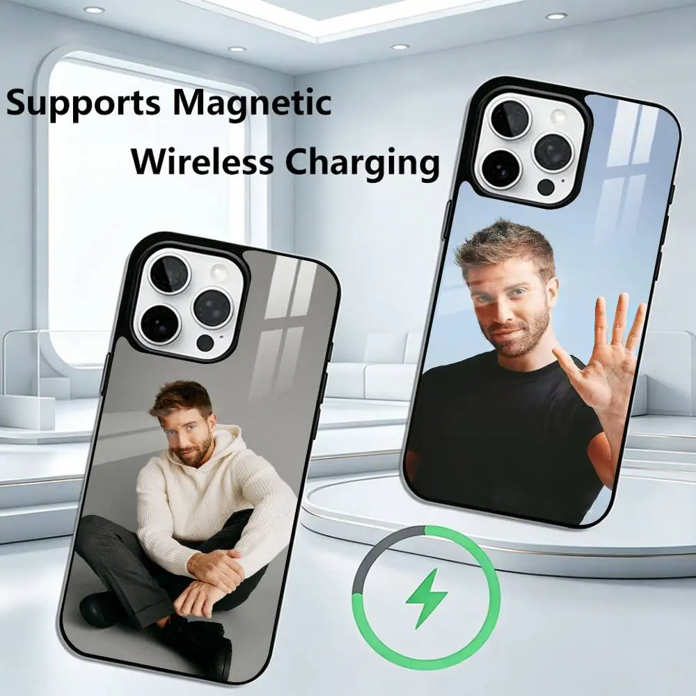 Enrique Iglesias Bailamos Singer Phone Case For iPhone17,16,15,14,13,12,11 Plus,Pro Allows magnetic wireless charging
Enrique Iglesias Bailamos Singer Phone Case For iPhone17,16,15,14,13,12,11 Plus,Pro Allows magnetic wireless charging
