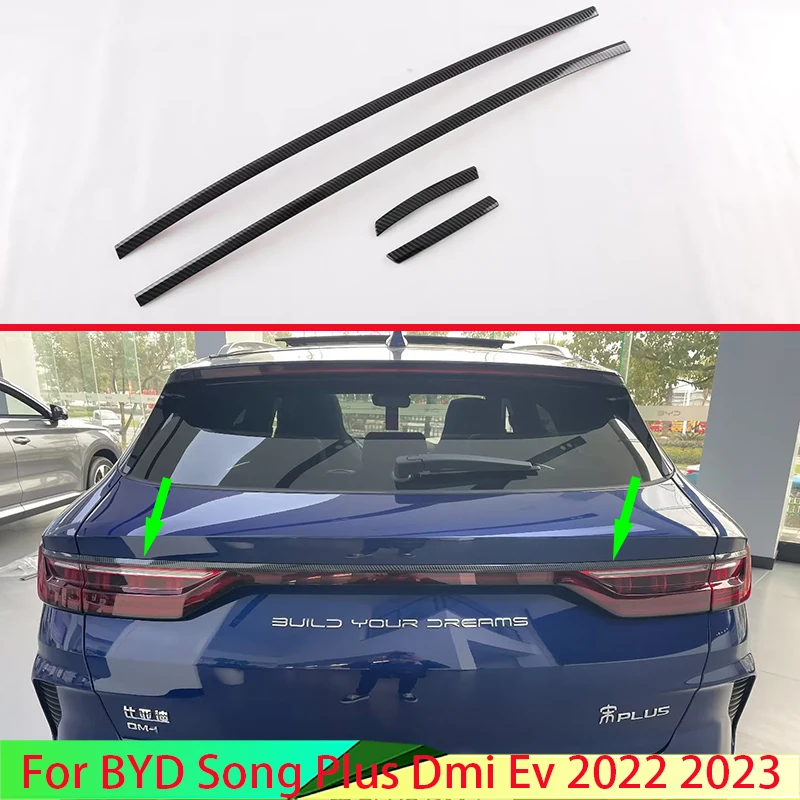 Для BYD Song Plus Dmi Ev 2022 2023 автомобильные аксессуары Стильная отделка из углеродного волокна задняя рамка лампа крышка Молдинг
Для BYD Song Plus Dmi Ev 2022 2023 автомобильные аксессуары Стильная отделка из углеродного волокна задняя рамка лампа крышка Молдинг