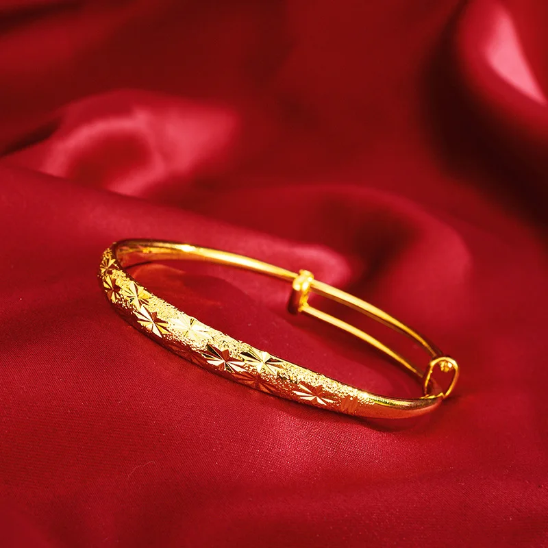 Noble AU999 gold womens bracelet, fashionable lady meteor shower bracelet, 24K pure gold jewelry, real gold bracelet gift
Noble AU999 gold womens bracelet, fashionable lady meteor shower bracelet, 24K pure gold jewelry, real gold bracelet gift