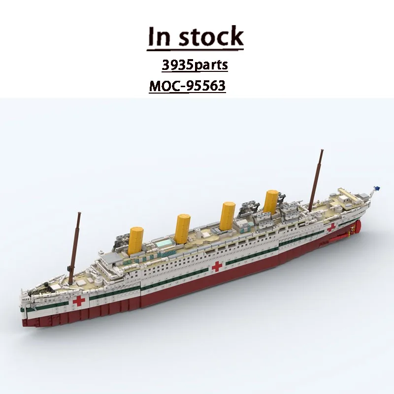 MOC-95563 New Nautical Super Luxury Cruise Ship Building Block Model 3935 Parts Boys Children's Birthday Christmas Toy Gift
MOC-95563 New Nautical Super Luxury Cruise Ship Building Block Model 3935 Parts Boys Children's Birthday Christmas Toy Gift