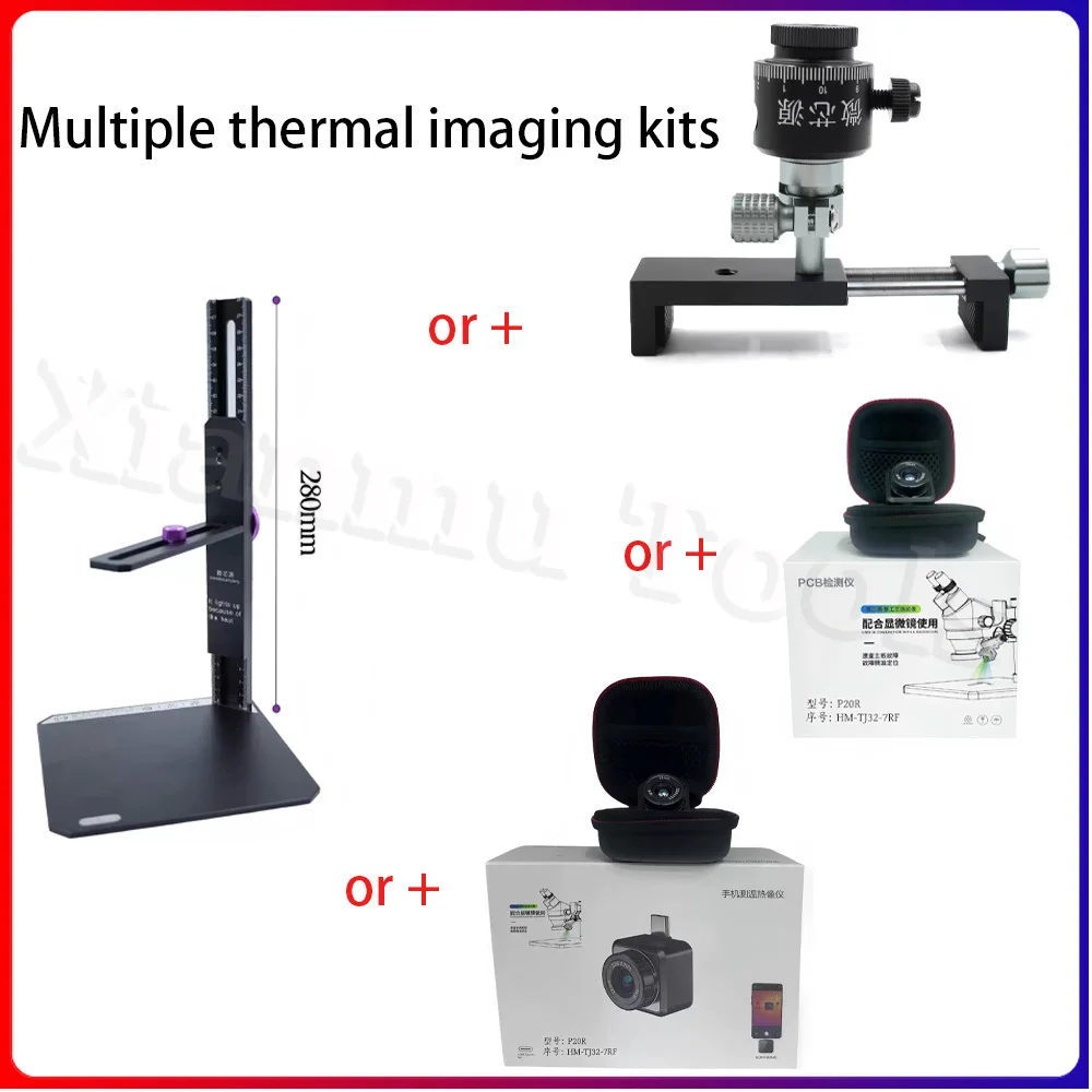 Ремкомплект для тепловизионных изображений WXY: видеорегистратор сверхразрешенного разрешения 512X384, камера для микроскопа PF-TX2-3 см и устойчивый держатель для телефона
Ремкомплект для тепловизионных изображений WXY: видеорегистратор сверхразрешенного разрешения 512X384, камера для микроскопа PF-TX2-3 см и устойчивый держатель для телефона