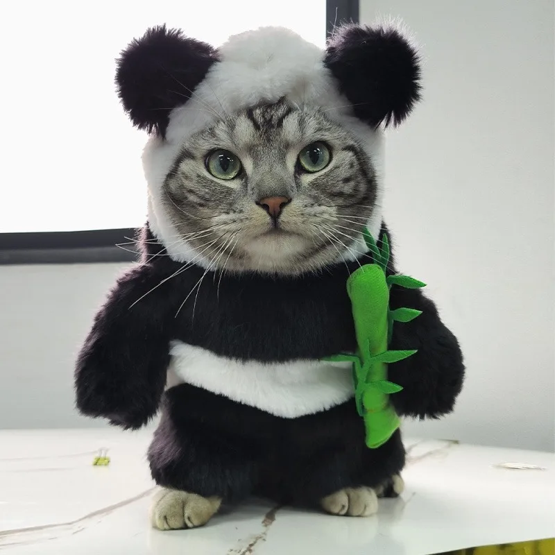 Dog Clothes Panda Style Cat Clothes Pet Funny Transformation Clothes Panda Transformation Clothes Small And Medium-Sized Dogs
Dog Clothes Panda Style Cat Clothes Pet Funny Transformation Clothes Panda Transformation Clothes Small And Medium-Sized Dogs