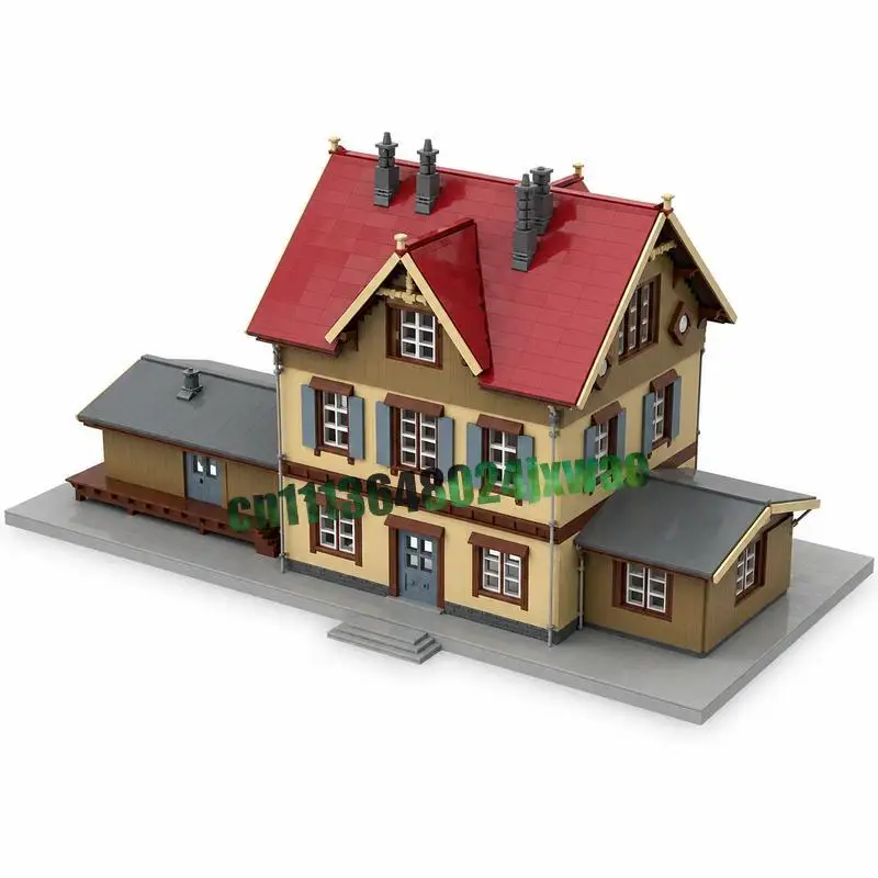 6109Parts European Countryside Vintage Train Station Architecture Model Custom Building Blocks DIY Assembly Toy Collection Gifts
6109Parts European Countryside Vintage Train Station Architecture Model Custom Building Blocks DIY Assembly Toy Collection Gifts