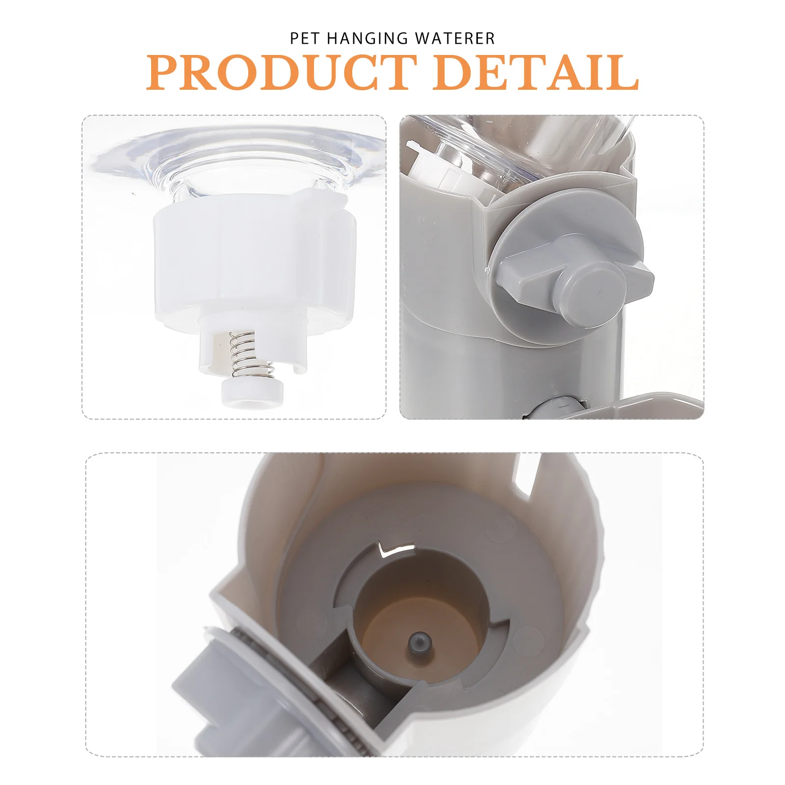 Automatic Pet Waterer Large Capacity Durable ABS Material Easy Clean Drinking Fountain for Dogs Cats Rabbits Pet Feed Bottle 
Automatic Pet Waterer Large Capacity Durable ABS Material Easy Clean Drinking Fountain for Dogs Cats Rabbits Pet Feed Bottle