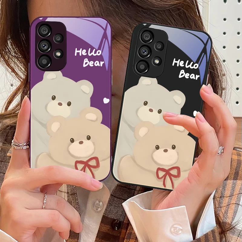 Graffiti Bear Pink For Samsung Galaxy S10 4G S20 11E 30 S21 21Fe 22 S24 Pro S23 Ultra 5G S8 S9 Tempered Glass Phone Case
Graffiti Bear Pink For Samsung Galaxy S10 4G S20 11E 30 S21 21Fe 22 S24 Pro S23 Ultra 5G S8 S9 Tempered Glass Phone Case