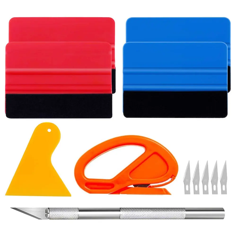 1Set Automotive Tinting Tools High Precision Vinyl Wrap Tool Kit for Fast Window Film Application Sharp Blades Easy Shape
1Set Automotive Tinting Tools High Precision Vinyl Wrap Tool Kit for Fast Window Film Application Sharp Blades Easy Shape