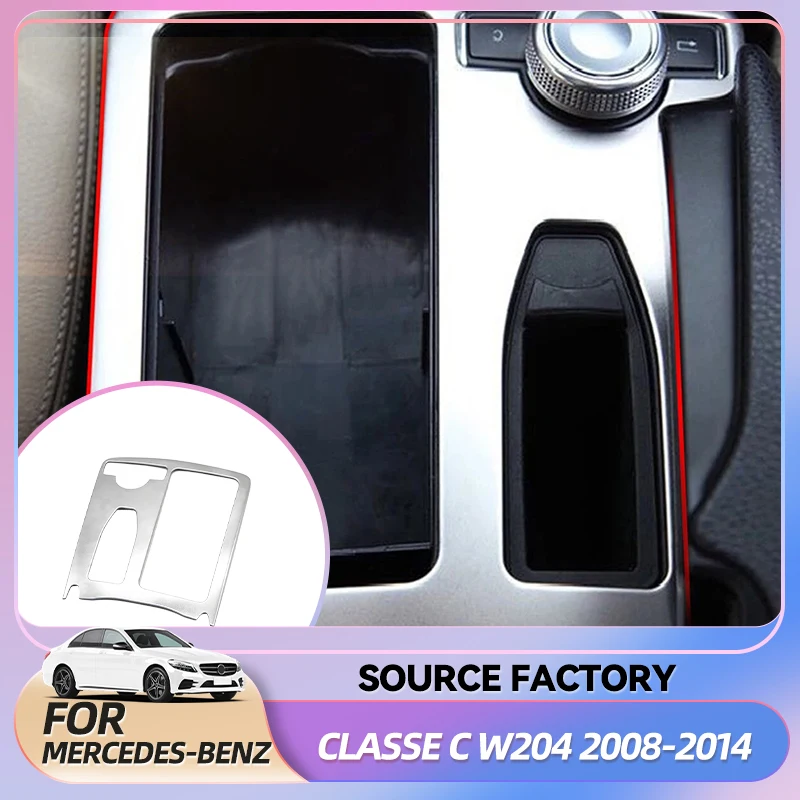 Интерьерные наклейки, Стайлинг автомобиля, интерьерная наклейка из нержавеющей стали, держатель для стакана с водой, декоративная отделка панели для Mercedes Benz C Class
Интерьерные наклейки, Стайлинг автомобиля, интерьерная наклейка из нержавеющей стали, держатель для стакана с водой, декоративная отделка панели для Mercedes Benz C Class