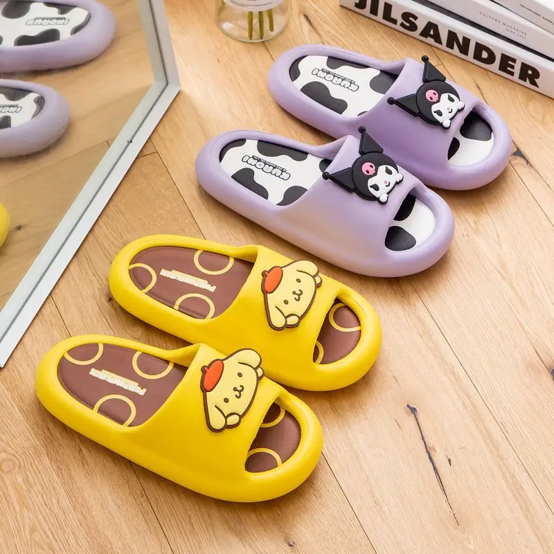 Sanrio Kawaii Anime Kuromi My Melody Sweet Slippers Cute Cartoon Cinnamoroll Pompompurin Home Soft Thick Soled Toys for Girl
Sanrio Kawaii Anime Kuromi My Melody Sweet Slippers Cute Cartoon Cinnamoroll Pompompurin Home Soft Thick Soled Toys for Girl