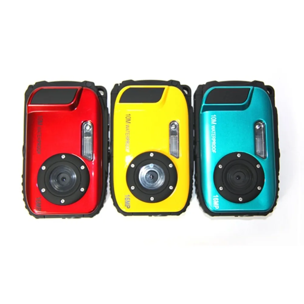 16MP Digital Camera 10M Waterproof 2.7inch TFT LCD 8X Digital Zoom for Underwater Photography
16MP Digital Camera 10M Waterproof 2.7inch TFT LCD 8X Digital Zoom for Underwater Photography
