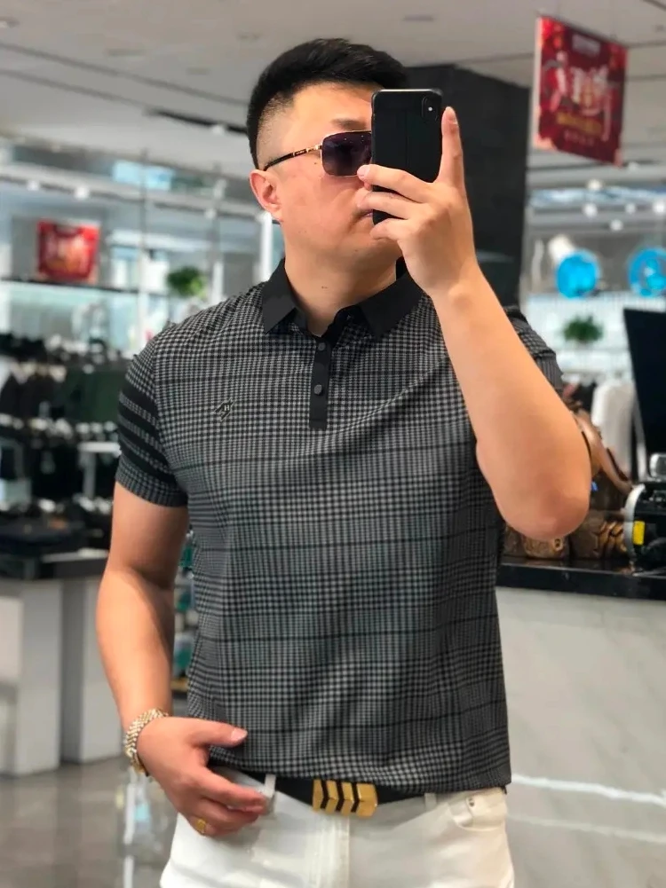 Spring Summer New Style Men's Short Sleeve Shirt Slim Fit Casual Fashion Comfortable Versatile Turn-down Collar T-shirt
Spring Summer New Style Men's Short Sleeve Shirt Slim Fit Casual Fashion Comfortable Versatile Turn-down Collar T-shirt
