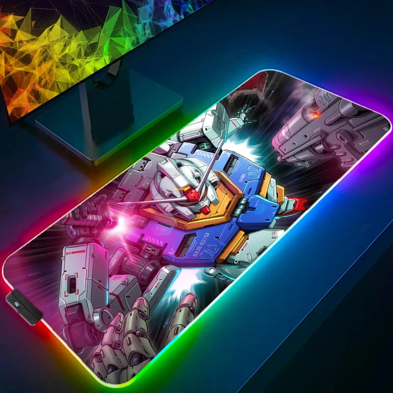Large Mouse Pad Mechanical Warrior Gundam LED Gamer Desk Mat RGB Modern Table Keyboard Laptop Carpet Backlight Gaming Mousepad
Large Mouse Pad Mechanical Warrior Gundam LED Gamer Desk Mat RGB Modern Table Keyboard Laptop Carpet Backlight Gaming Mousepad