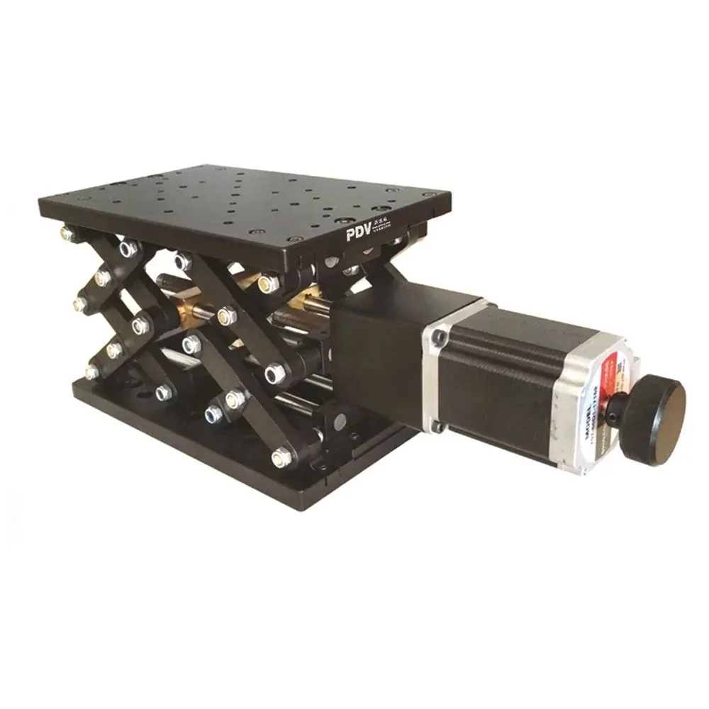 PT-GD402 Electric Lifting Platform Z-axis Motorized Lab Jack Sliding Rail 120mm Travel For Laboratory Equipment
PT-GD402 Electric Lifting Platform Z-axis Motorized Lab Jack Sliding Rail 120mm Travel For Laboratory Equipment
