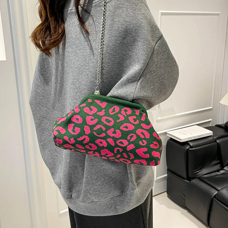 New Internet celebrity shell bag female, leopard print shoulder messenger bag, retro small square change bag, dinner party model
New Internet celebrity shell bag female, leopard print shoulder messenger bag, retro small square change bag, dinner party model