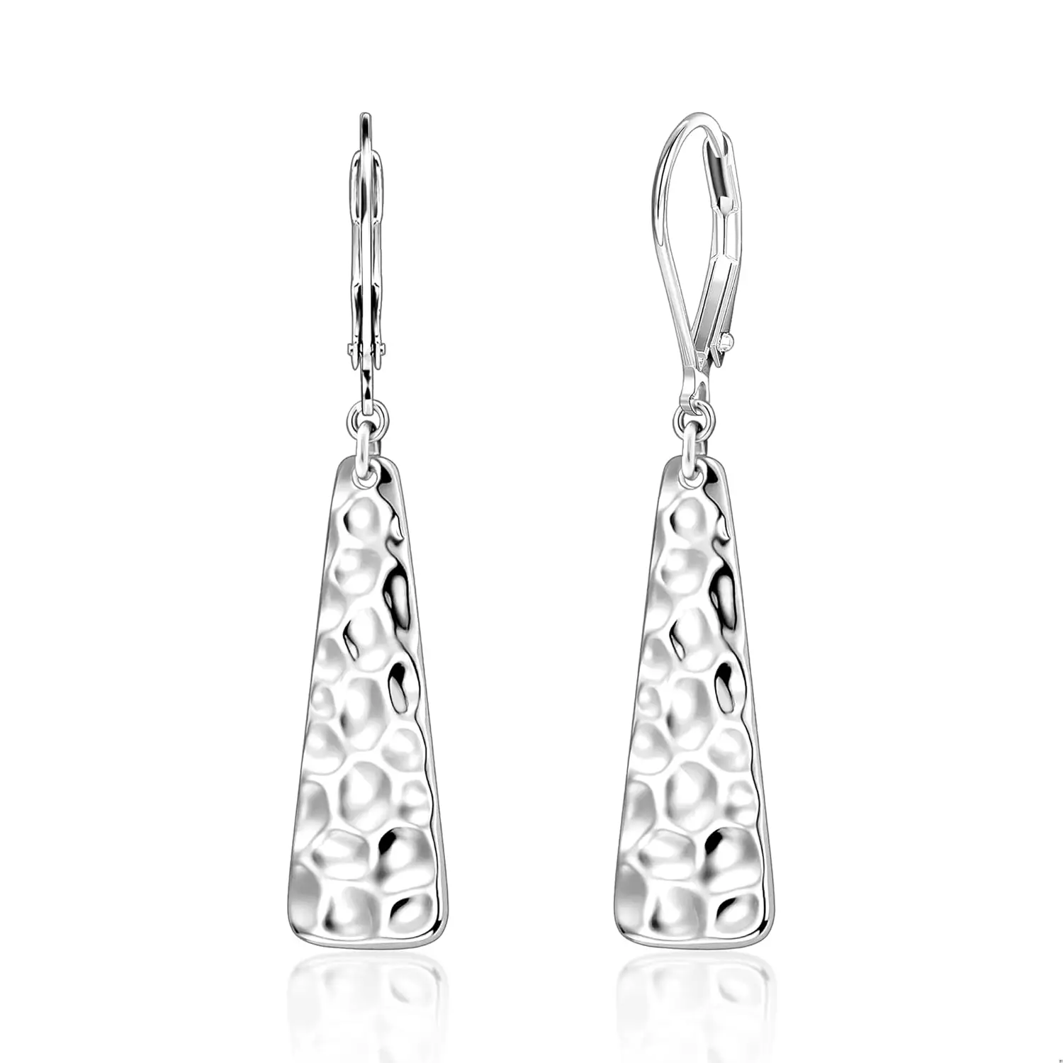 Sterling Silver Twisted Dangle Earrings for Women, Gold Plated Long Spiral Drop Leverback Earrings
Sterling Silver Twisted Dangle Earrings for Women, Gold Plated Long Spiral Drop Leverback Earrings