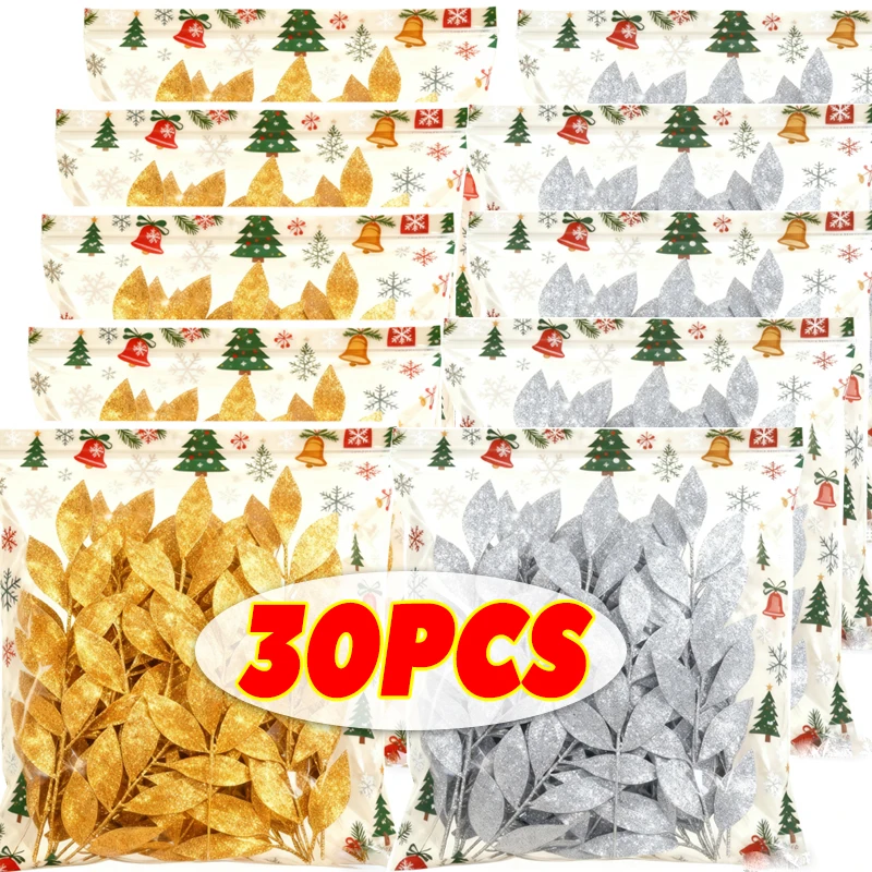 Christmas Gold Leaves Pine Branches Glitter Artificial Plants Pine Branches Christmas Tree DIY New Year Gift Party Decoration
Christmas Gold Leaves Pine Branches Glitter Artificial Plants Pine Branches Christmas Tree DIY New Year Gift Party Decoration