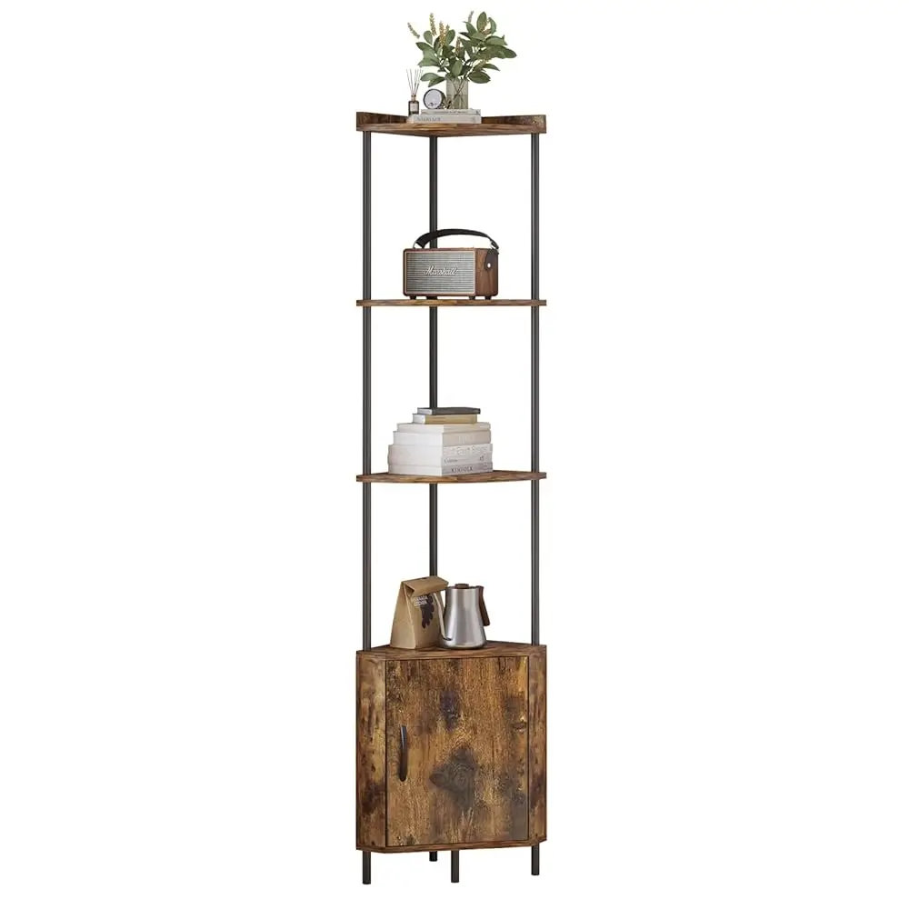 5-Tier Corner Shelf - 65.4"" Tall Storage Cabinet & Bookshelf For Living Room, Bedroom, Kitchen | Space-Saving Display Stand
5-Tier Corner Shelf - 65.4"" Tall Storage Cabinet & Bookshelf For Living Room, Bedroom, Kitchen | Space-Saving Display Stand