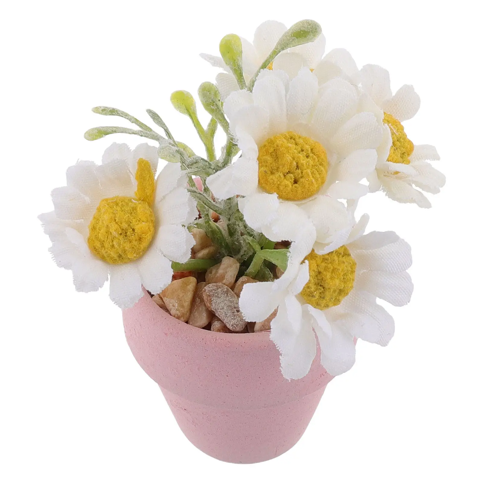 Miniature Potted Daisy Flowers Dollhouse Simulation Lifelike Bonsai Decoration Photography Prop Office Bookshelf Tiny Plant
Miniature Potted Daisy Flowers Dollhouse Simulation Lifelike Bonsai Decoration Photography Prop Office Bookshelf Tiny Plant