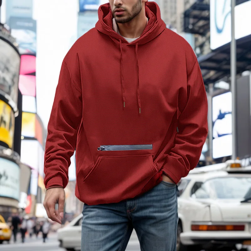 2024 Spring Men's Hoodie European and American Leisure Sports Breathable Pullover Top Street Slow Walking Fashion T-shirt
2024 Spring Men's Hoodie European and American Leisure Sports Breathable Pullover Top Street Slow Walking Fashion T-shirt