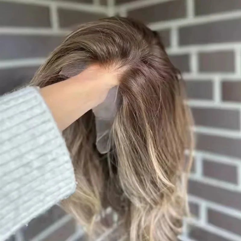 Ombre Blonde Brown Body Wave Synthetic HD Lace Front Wig Realistic Hairline Wig For Women Natural Dark Roots Soft Hairline Wig
Ombre Blonde Brown Body Wave Synthetic HD Lace Front Wig Realistic Hairline Wig For Women Natural Dark Roots Soft Hairline Wig