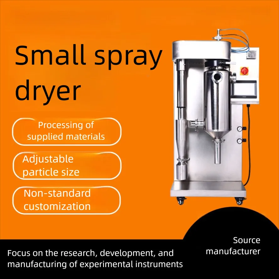 Небольшая распылительная сушилка, оборудование из нержавеющей стали для традиционной китайской медицины, напитков, фармацевтический грануляционный порошок
Небольшая распылительная сушилка, оборудование из нержавеющей стали для традиционной китайской медицины, напитков, фармацевтический грануляционный порошок