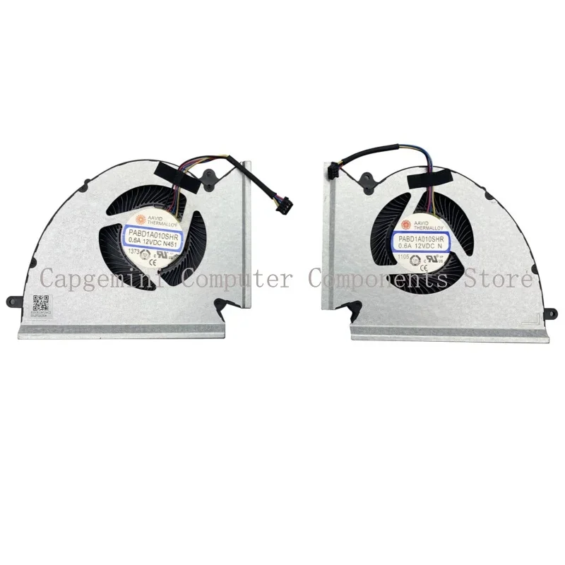 New CPU GPU Cooling Fan For MSI GP76 GE76 WE76 MS-17K2 MS-17K3 PABD1A010SHR N452
New CPU GPU Cooling Fan For MSI GP76 GE76 WE76 MS-17K2 MS-17K3 PABD1A010SHR N452