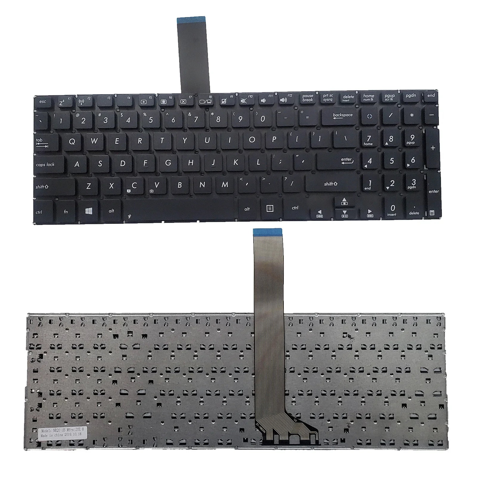 Клавиатура ноутбука США для ASUS VivoBook K551 K551L K551LA K551LB K551LN V551 S551 без указателя, без подсветки
Клавиатура ноутбука США для ASUS VivoBook K551 K551L K551LA K551LB K551LN V551 S551 без указателя, без подсветки