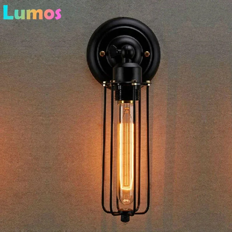 PF Retro Loft Vintage Lamp Edison Aisle Bedroom Warehouse Stair Corridor Cafe Restaurant Light Bra Wall Sconce
PF Retro Loft Vintage Lamp Edison Aisle Bedroom Warehouse Stair Corridor Cafe Restaurant Light Bra Wall Sconce
