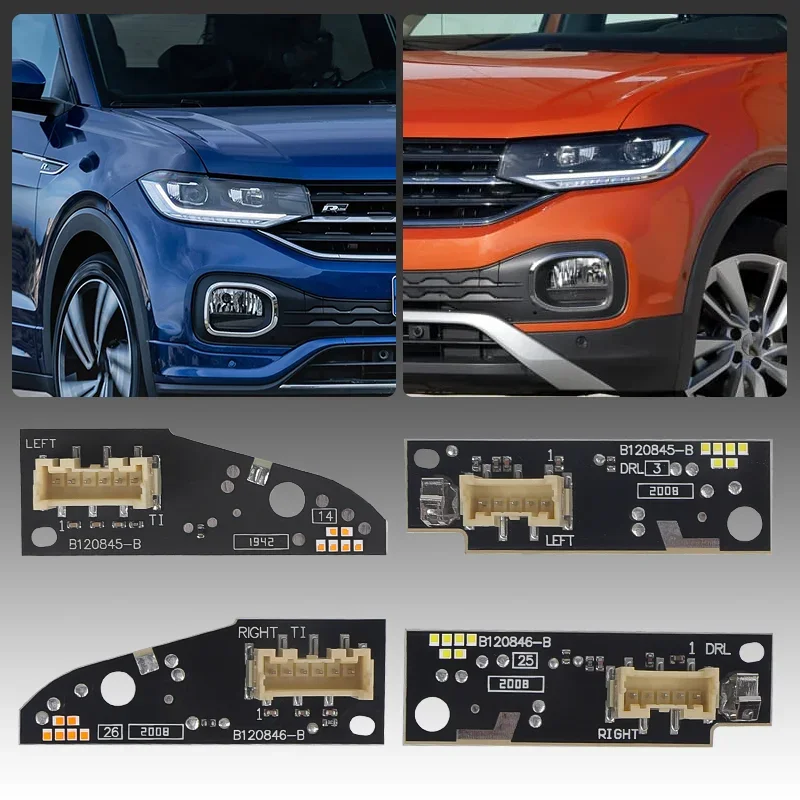 For VW T-CROSS Tcross LED Headlight Module B120846-B 2GM.998.479 Brightly White DRL 2GM.998.478 Turn signal Board B120845-B
For VW T-CROSS Tcross LED Headlight Module B120846-B 2GM.998.479 Brightly White DRL 2GM.998.478 Turn signal Board B120845-B