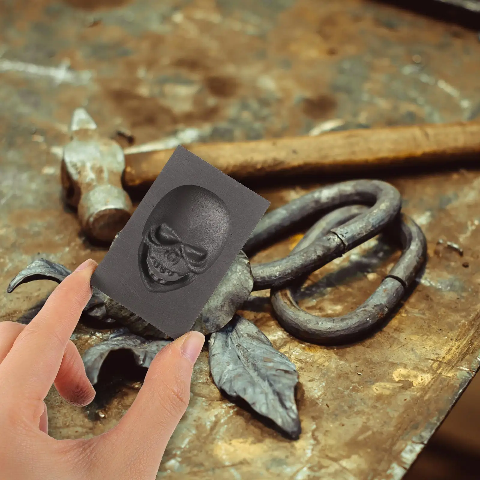 Skull Graphite Casting Ingot Mold for Melting Gold Silver Copper DIY Supplies High Density Thermal Conductivity Small Volume
Skull Graphite Casting Ingot Mold for Melting Gold Silver Copper DIY Supplies High Density Thermal Conductivity Small Volume