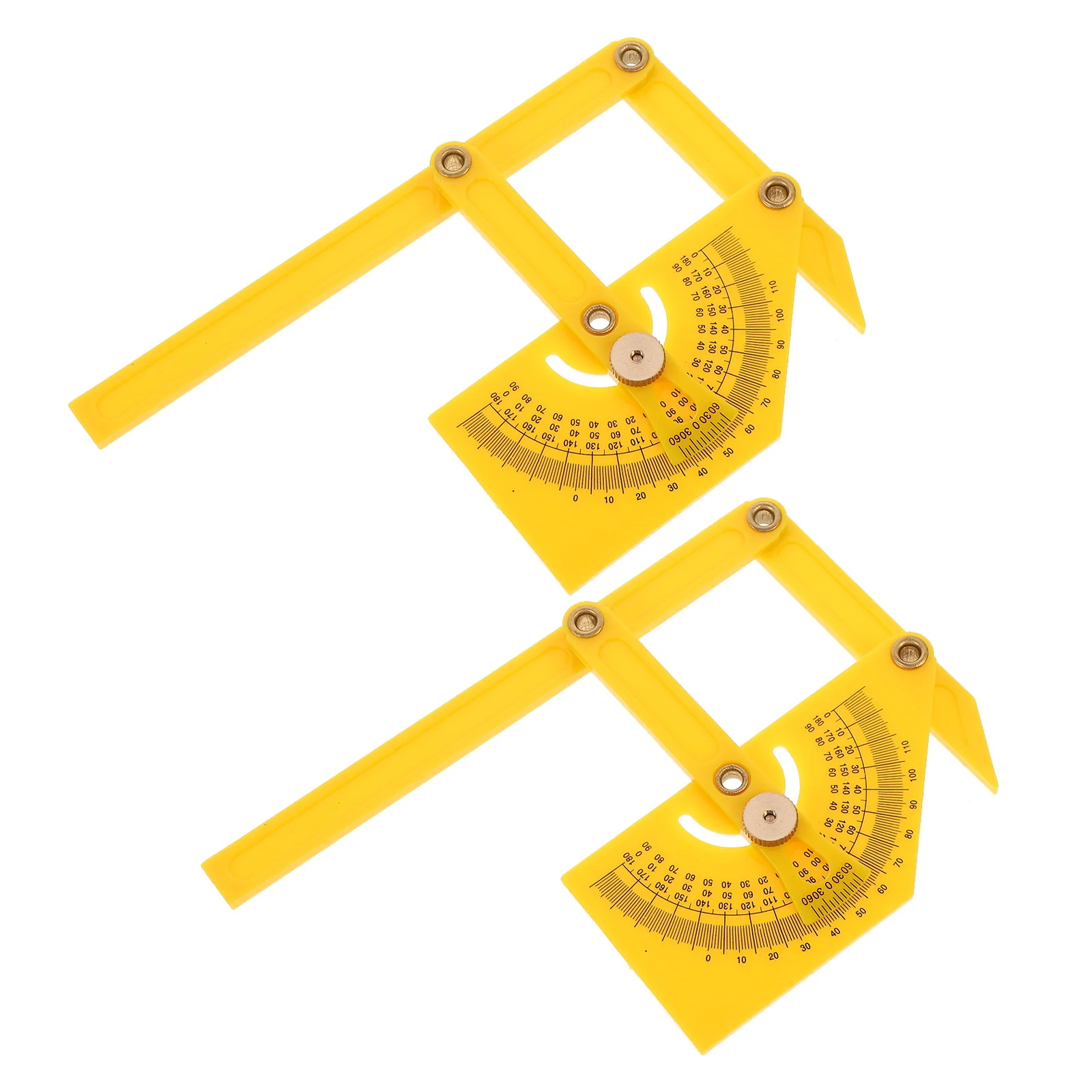 2 pcs ABS Measuring Protractor Arm Ruler Multi-angle Template Tool Angle Gauge Construction Cabinet Woodworking
2 pcs ABS Measuring Protractor Arm Ruler Multi-angle Template Tool Angle Gauge Construction Cabinet Woodworking