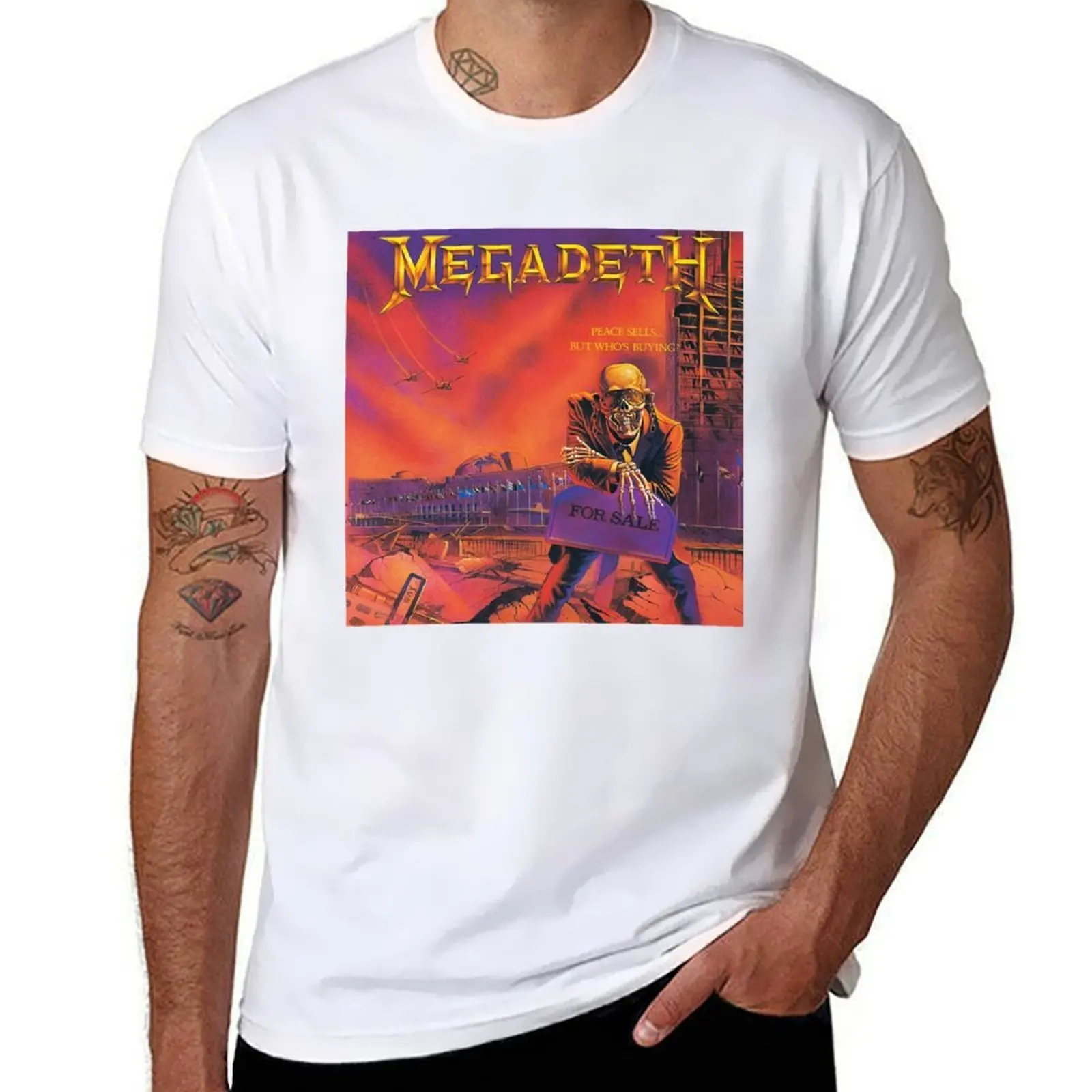 Gift For Men Peace Sells... But Who'S Buying Swedish Death Black Death T-Shirt t shirt man cotton t shirts with prints T-Shirt
Gift For Men Peace Sells... But Who'S Buying Swedish Death Black Death T-Shirt t shirt man cotton t shirts with prints T-Shirt