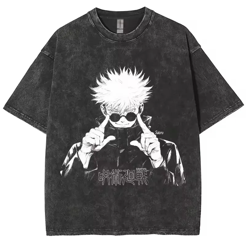 2026 New Hot Summer Anime Jujutsu Kaisen Gojo Satoru T Shirts Washed Men Women T-Shirts High Quality Retro for Women Tops Tees
2026 New Hot Summer Anime Jujutsu Kaisen Gojo Satoru T Shirts Washed Men Women T-Shirts High Quality Retro for Women Tops Tees