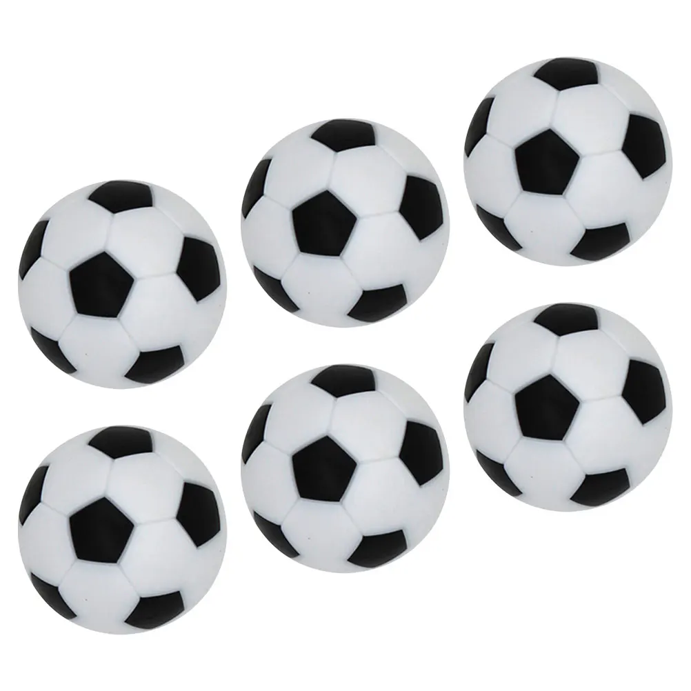 6 Pcs 23mm Mini Foosball Table Balls Black White Desktop Soccer Accessories Child Replacement Game Sports
6 Pcs 23mm Mini Foosball Table Balls Black White Desktop Soccer Accessories Child Replacement Game Sports