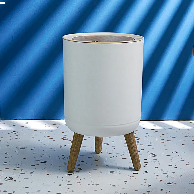 Garbage basket with lid Household kitchen Bedroom Bathroom Toilet Creative press high-footed trash can
Garbage basket with lid Household kitchen Bedroom Bathroom Toilet Creative press high-footed trash can