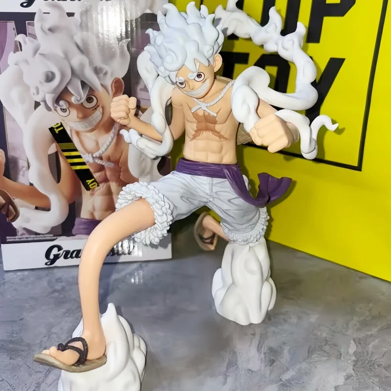 New 100% Bandai Genuine Banpresto One Piece Grandista Monkey D Luffy Gear 5 Figures Anime Model Statue Collections 21cm
New 100% Bandai Genuine Banpresto One Piece Grandista Monkey D Luffy Gear 5 Figures Anime Model Statue Collections 21cm