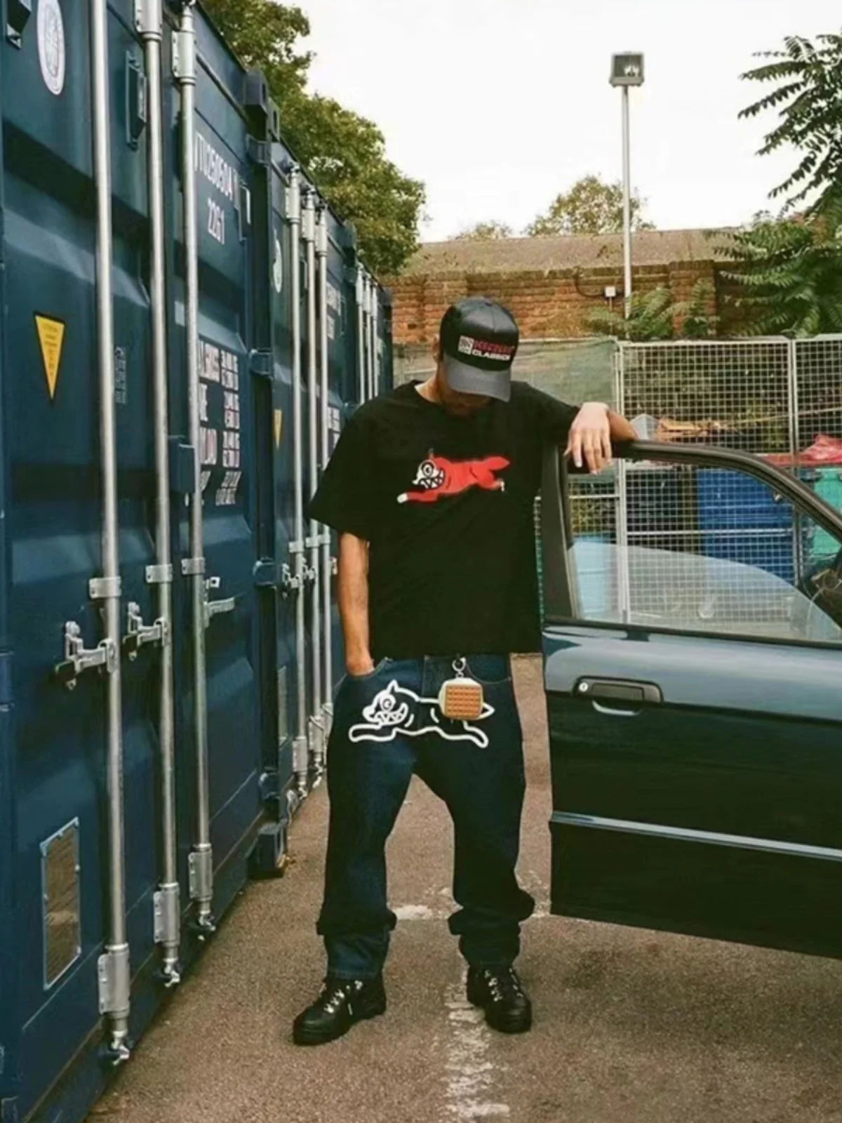 BBC мужские свободные прямые джинсы повседневные повседневные длинные брюки с принтом High Street Sle с принтом собаки удобный свободный крой
BBC мужские свободные прямые джинсы повседневные повседневные длинные брюки с принтом High Street Sle с принтом собаки удобный свободный крой